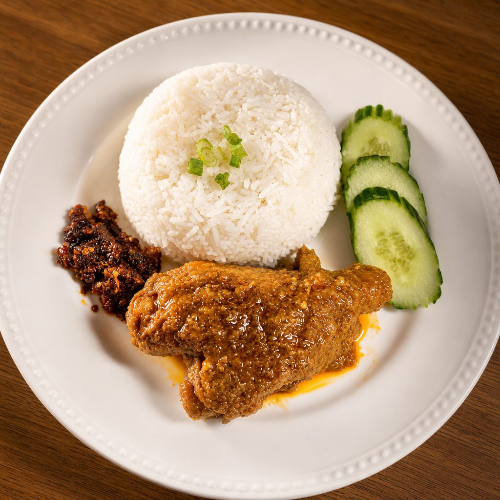 Chicken Curry W/ Rice.