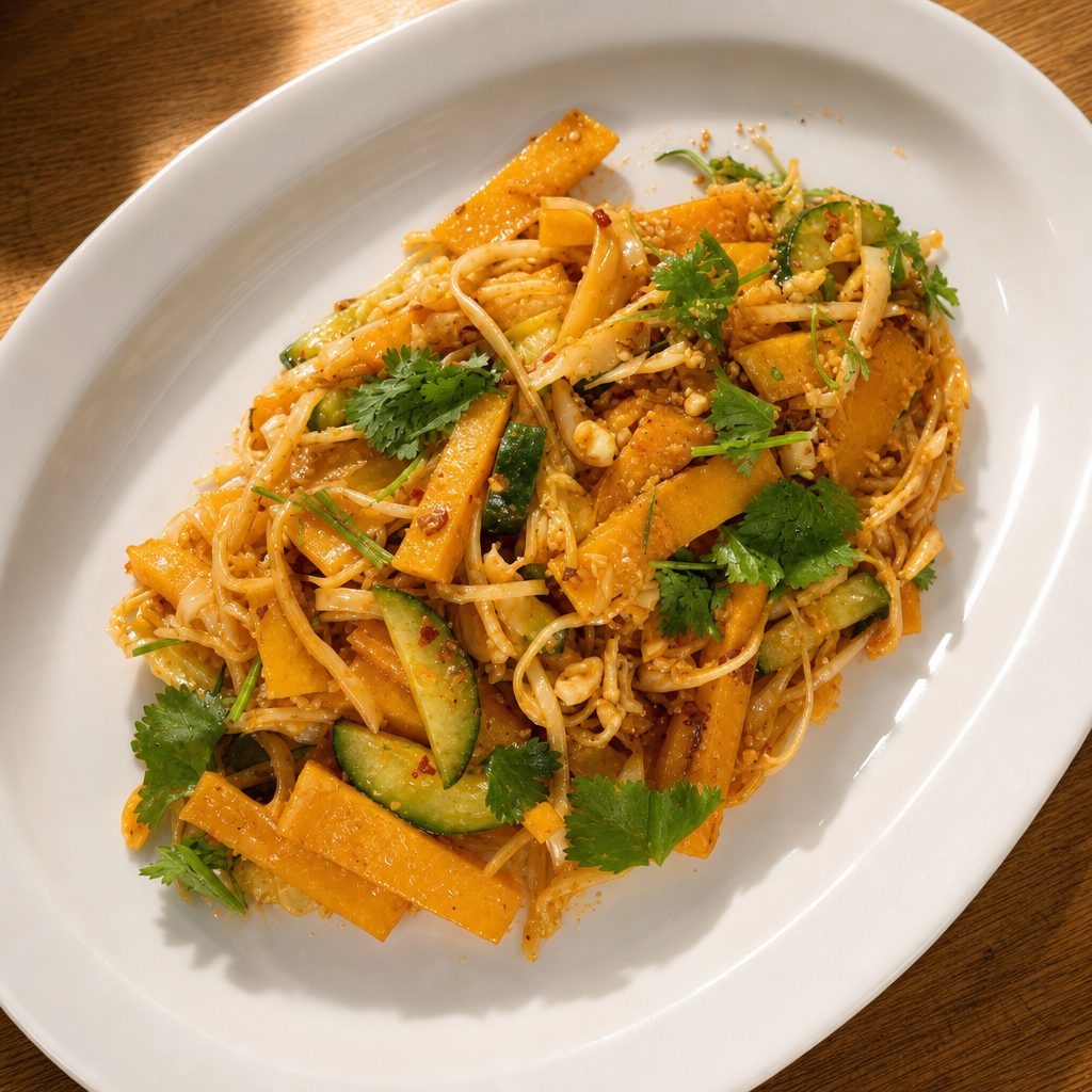 Burmese Tofu Salad.