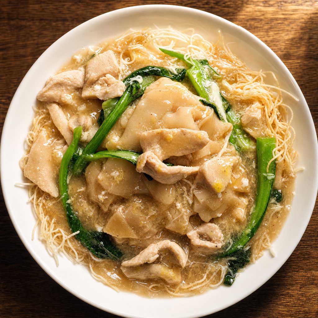 Kung Fu Chow (Crispy Fried Vermicelli).